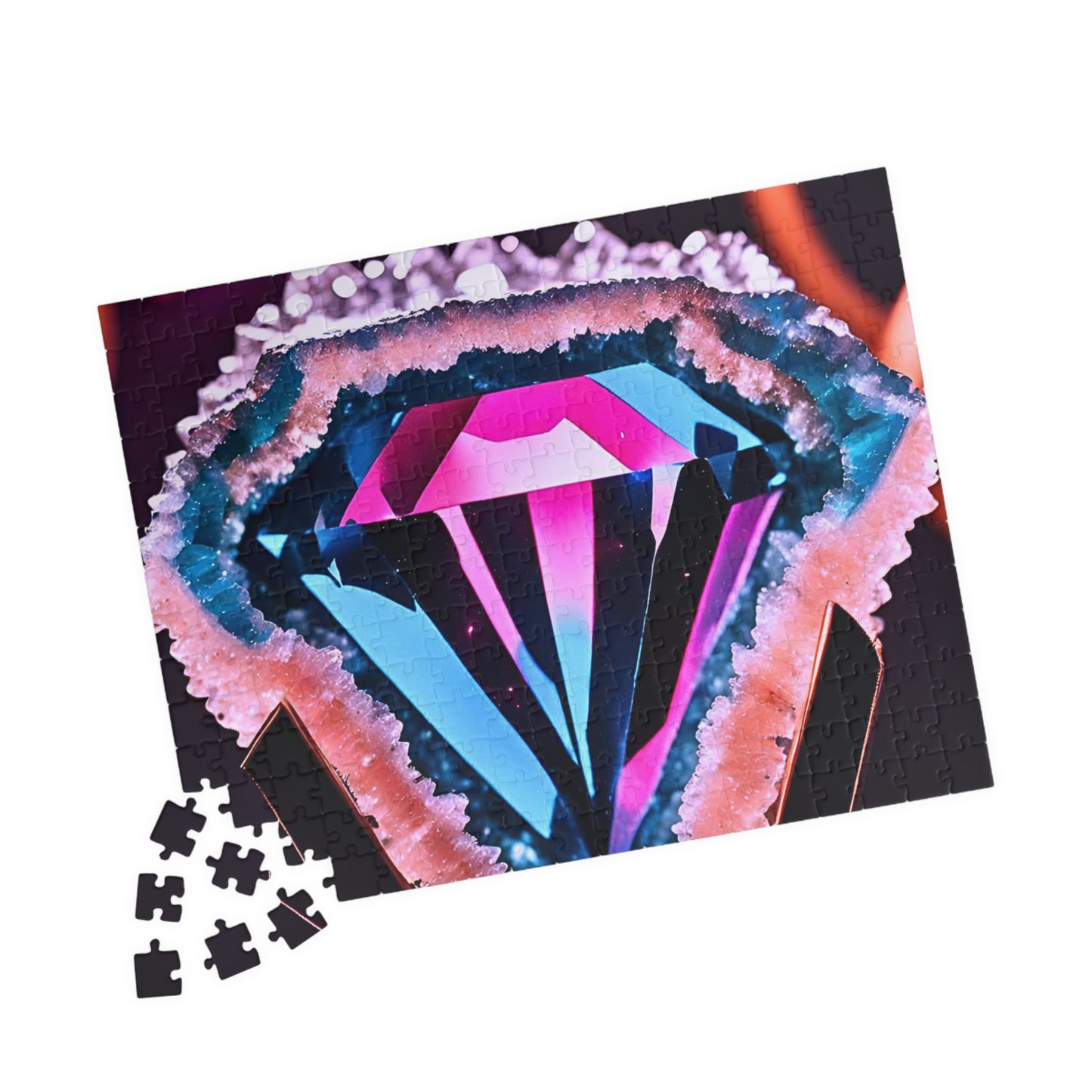 Rainbow Gem Puzzle (110, 252, 500, 1014-piece)