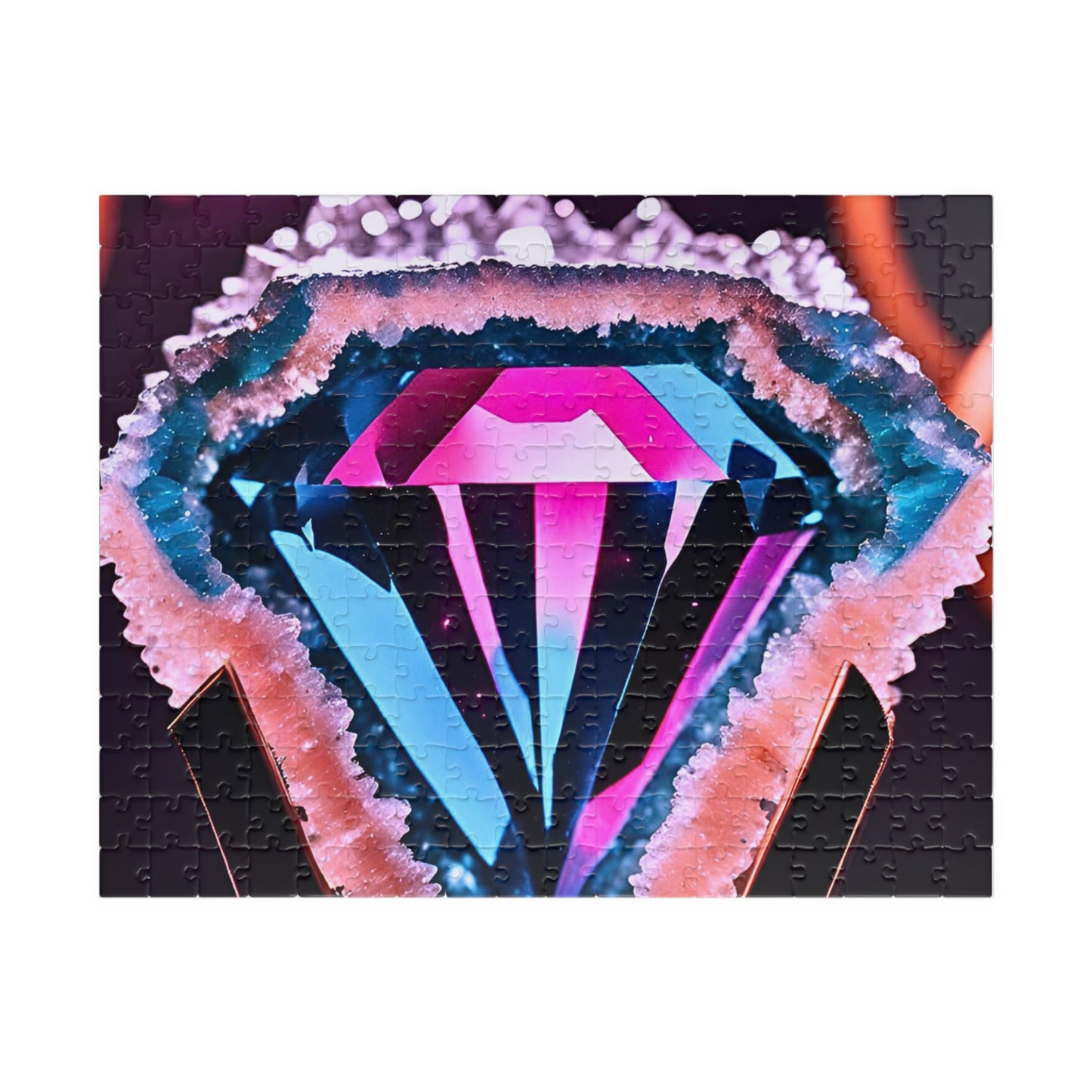 Rainbow Gem Puzzle (110, 252, 500, 1014-piece)