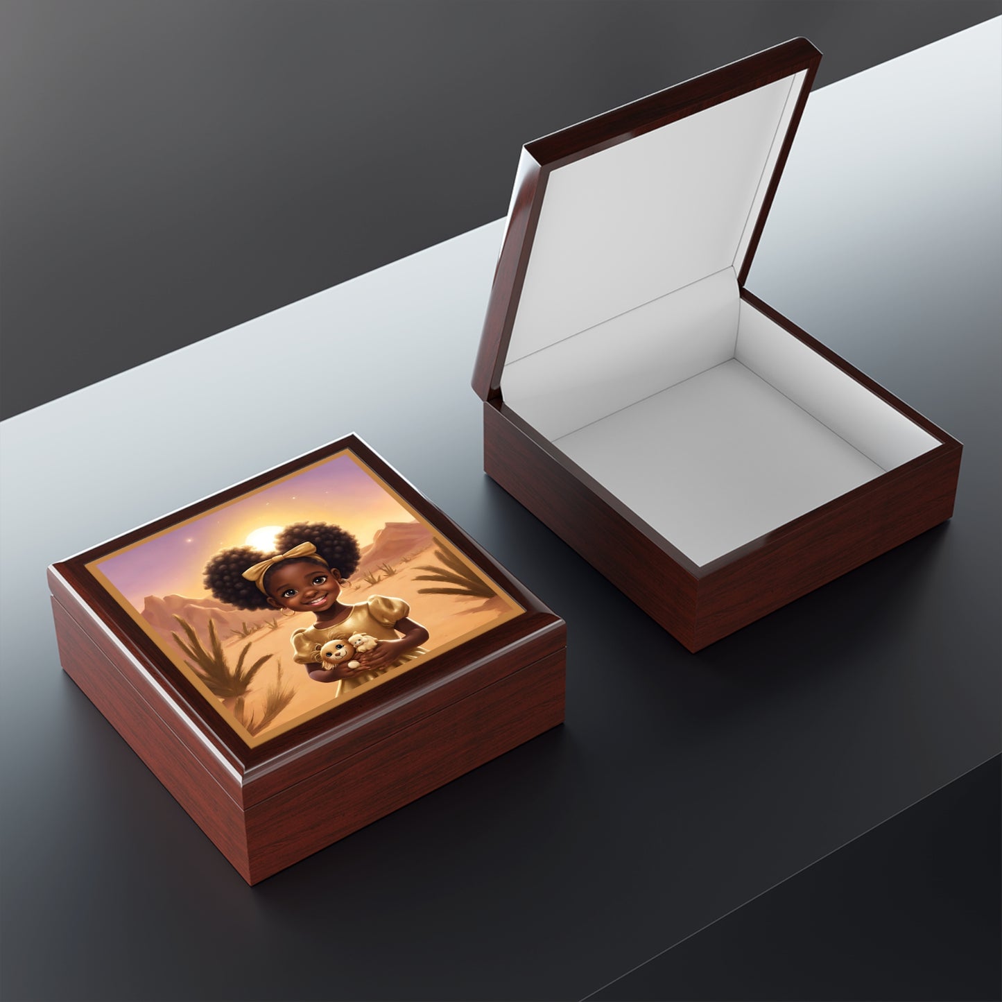 Golden Girl Jewelry/Keepsake Box