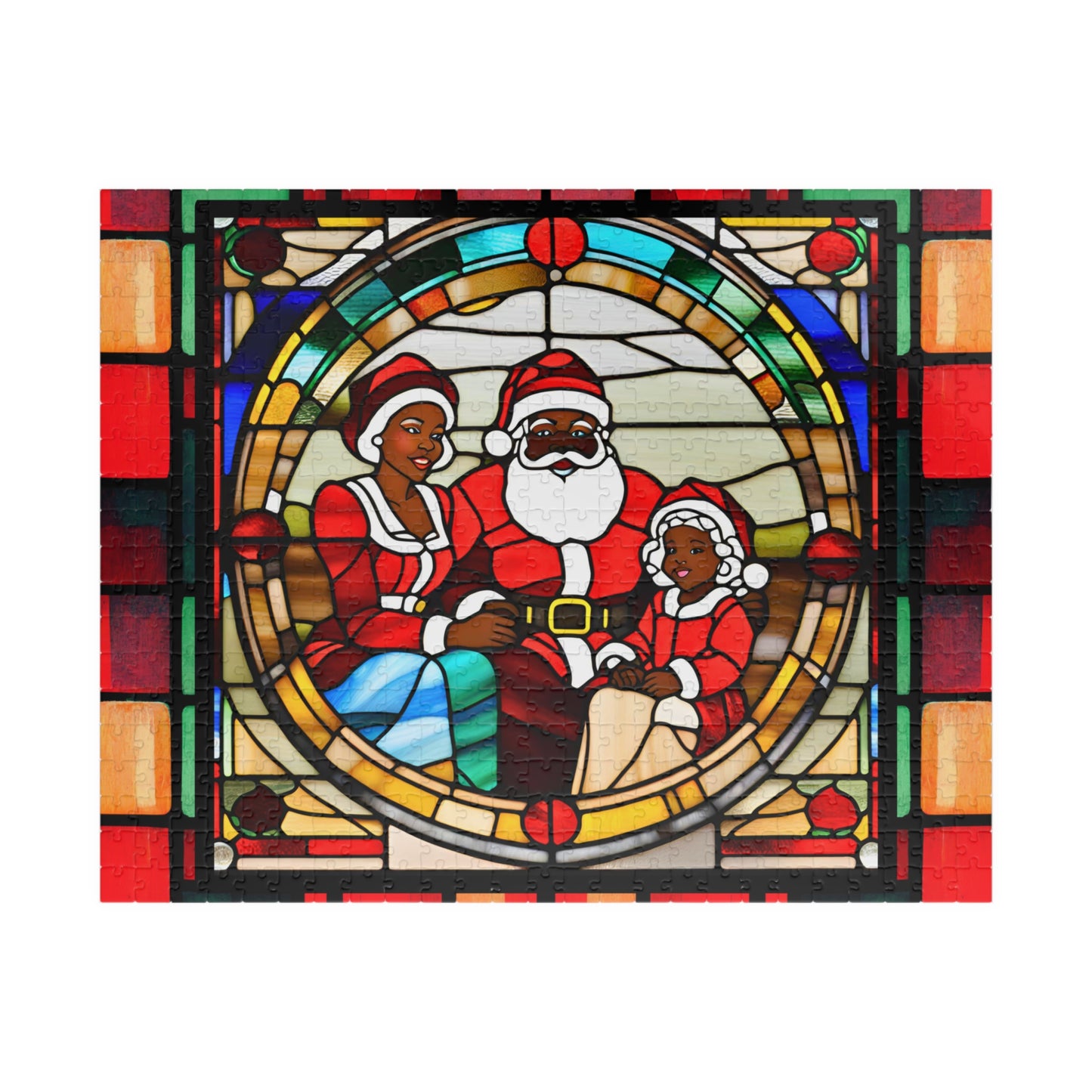 Black Christmas Puzzle (110, 252, 500, piece)