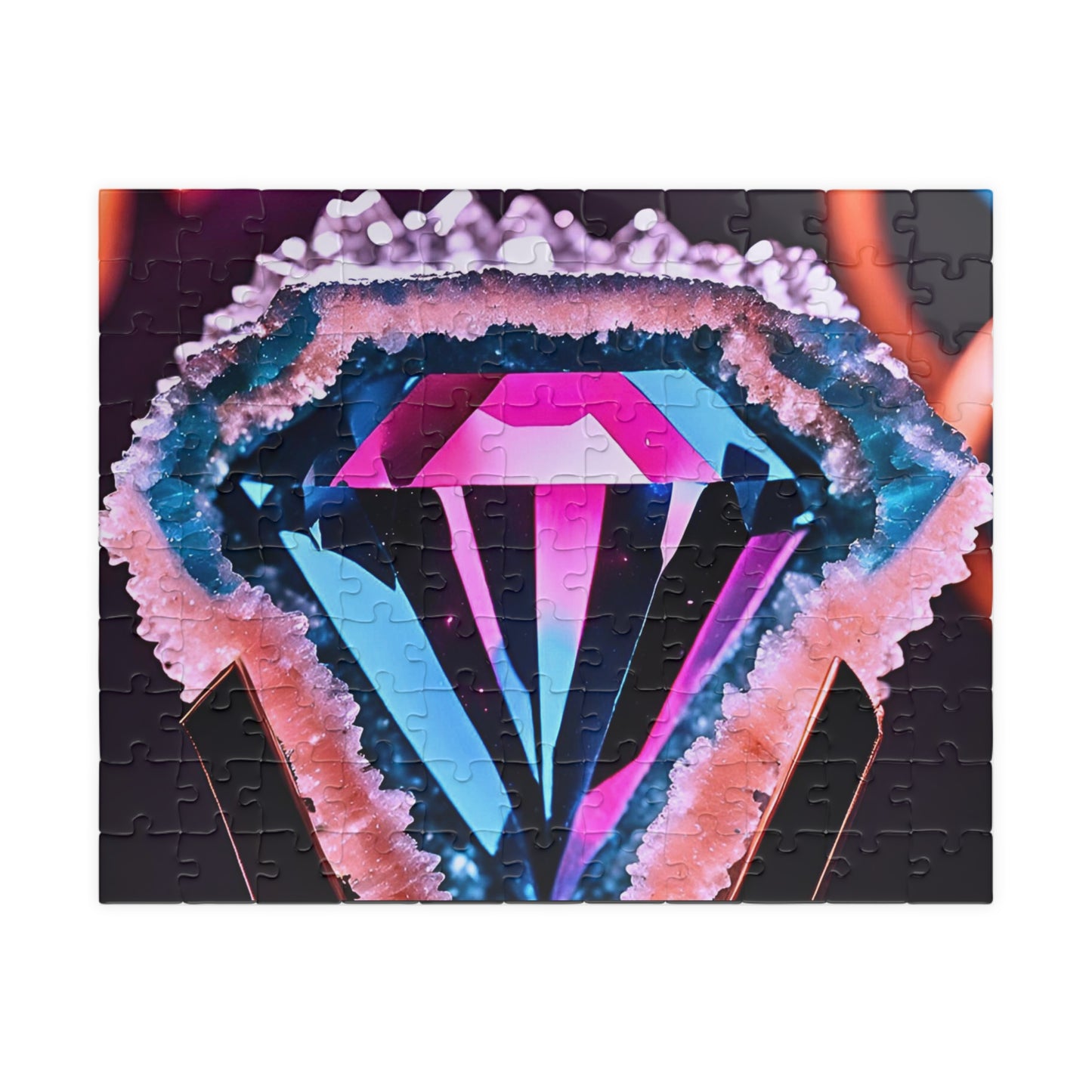 Rainbow Gem Puzzle (110, 252, 500, 1014-piece)