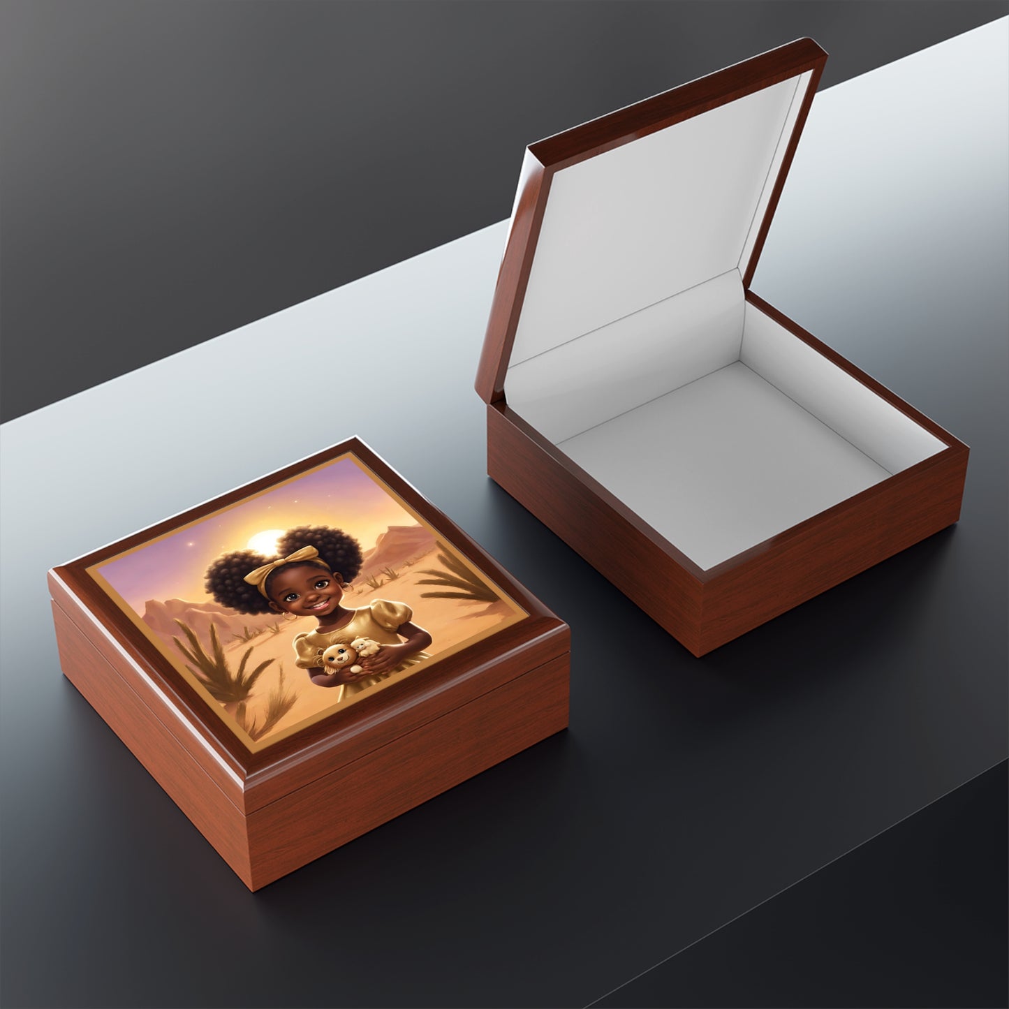 Golden Girl Jewelry/Keepsake Box