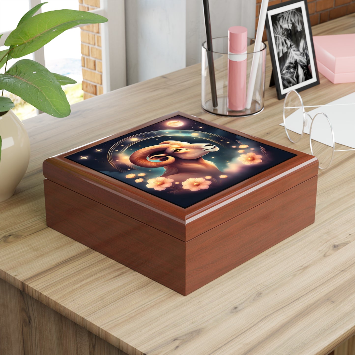Aries Jewelry/Keepsake Box