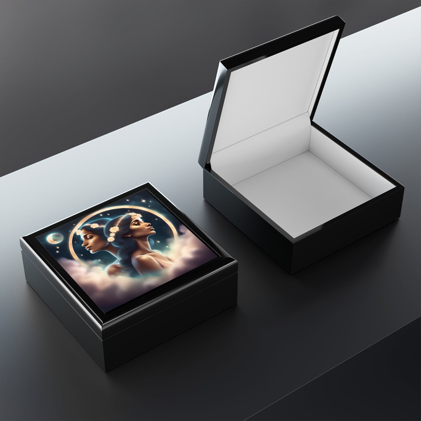Gemini Jewelry/Keepsake Box