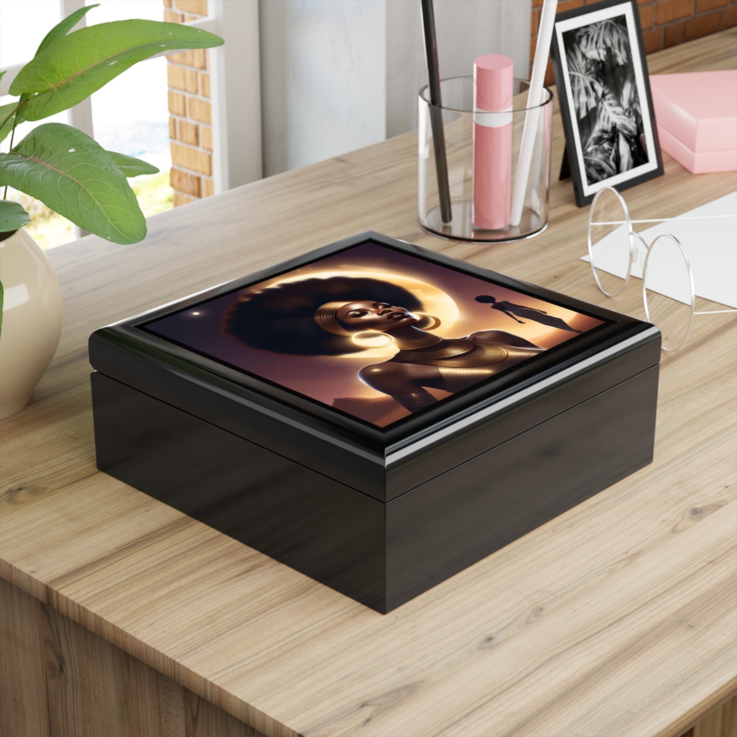 Golden Moon Sisters Jewelry/Keepsake Box
