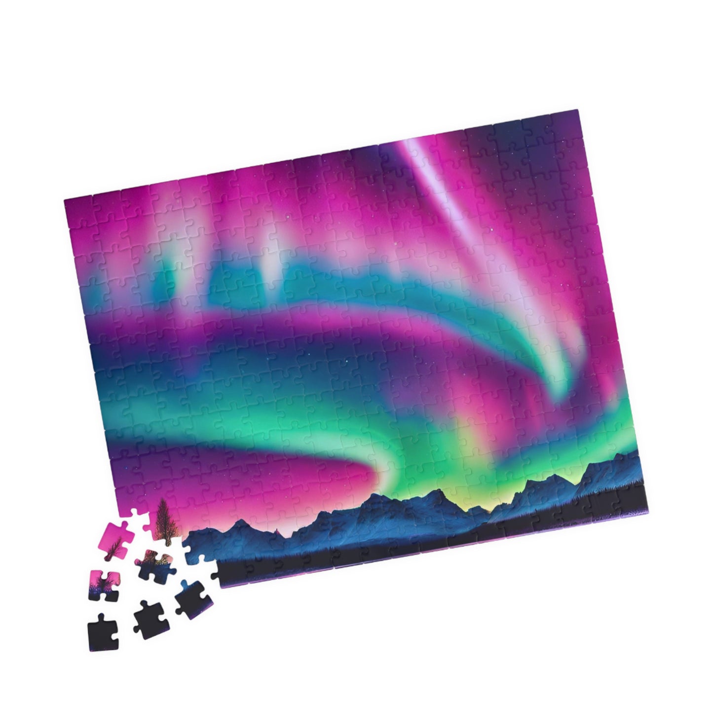 Aurora Borealis Puzzle (110, 252, 500, 1014-piece)