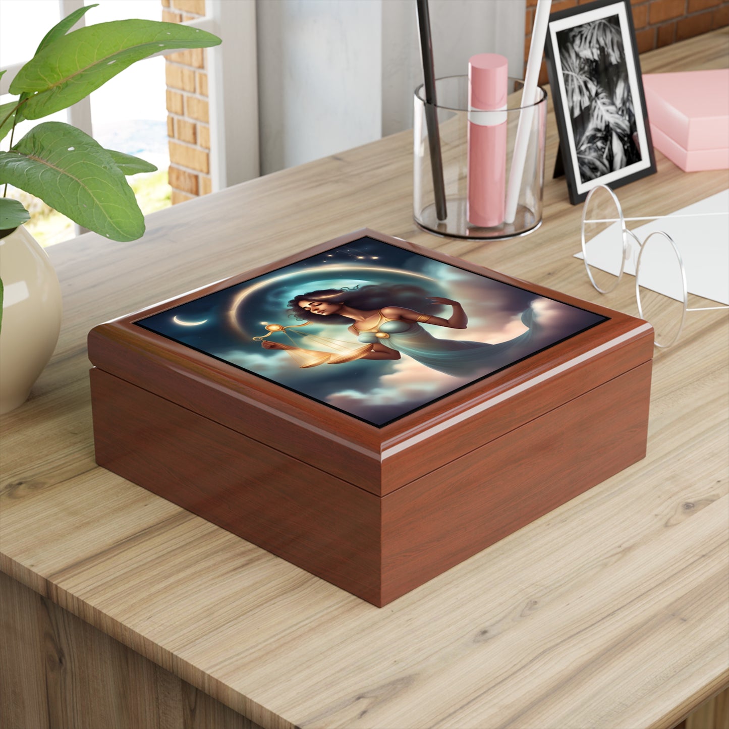 Libra Jewelry / Keepsake Box
