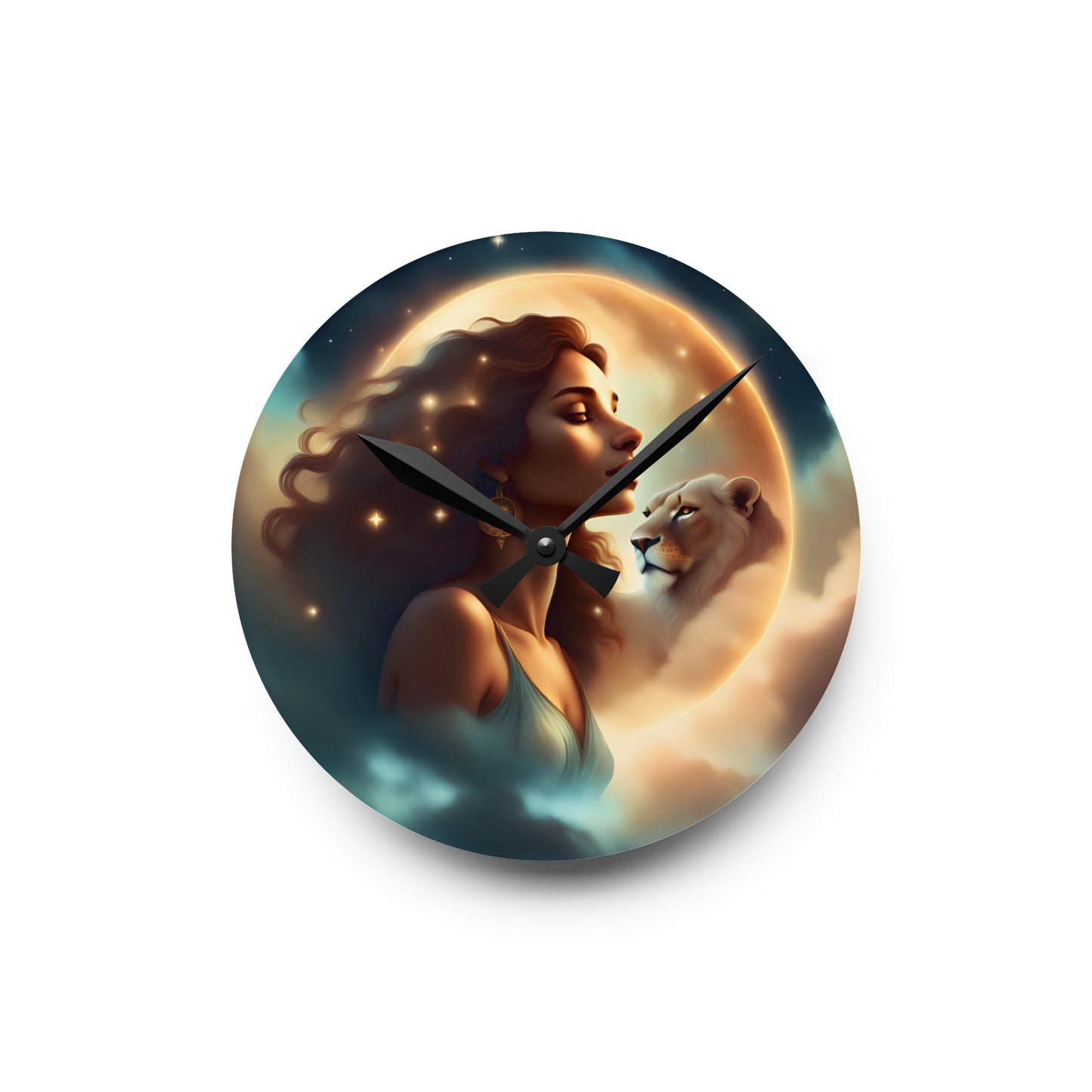 Leo Acrylic Wall Clock