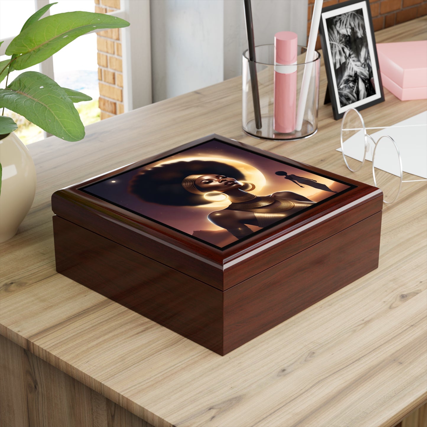 Golden Moon Sisters Jewelry/Keepsake Box