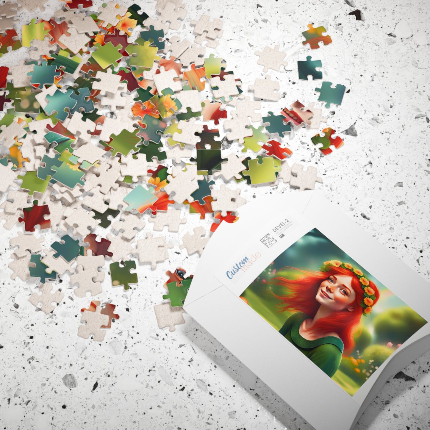 Gaelic Girl Puzzle (110, 252, 500, 1014-piece)