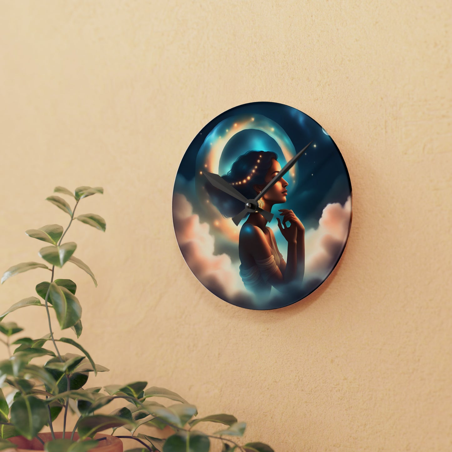 Scorpio Acrylic Wall Clock
