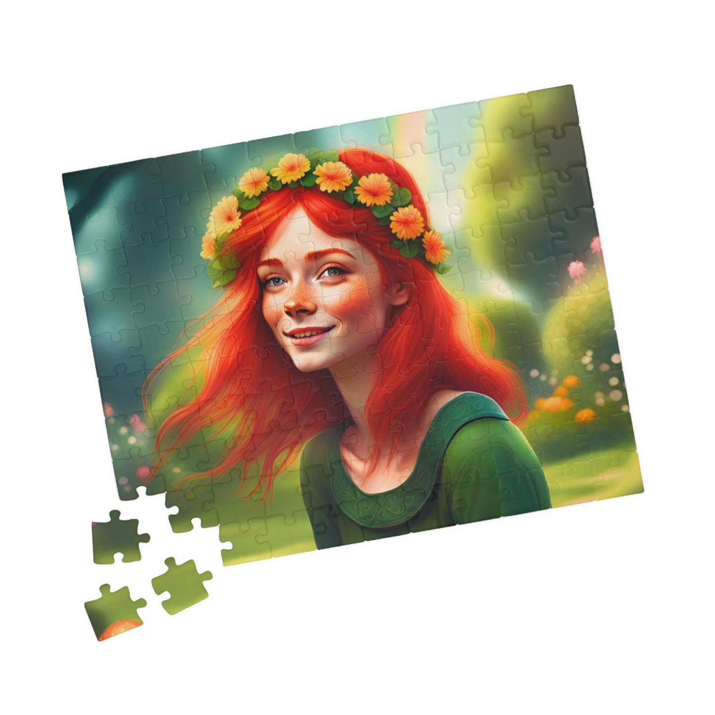 Gaelic Girl Puzzle (110, 252, 500, 1014-piece)