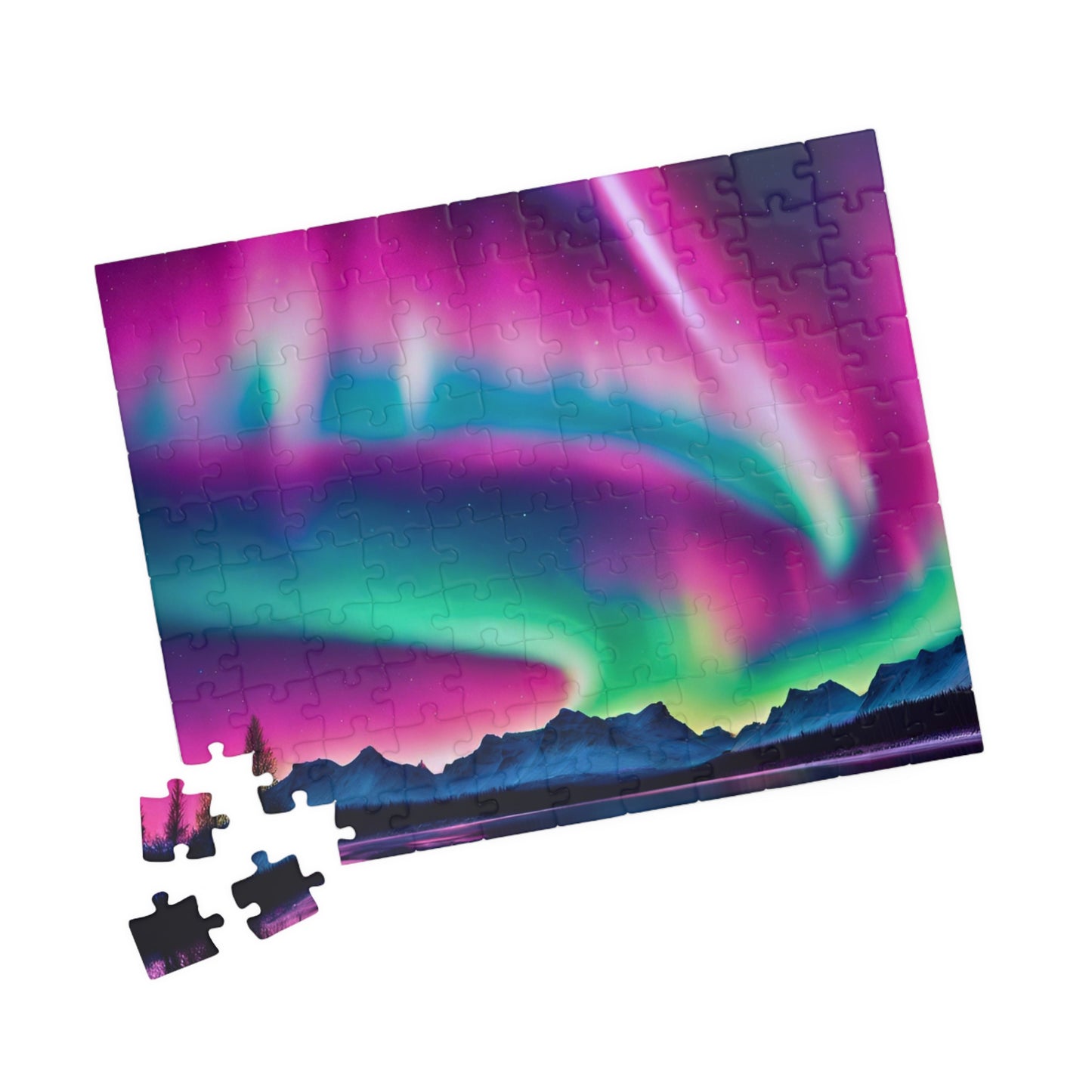 Aurora Borealis Puzzle (110, 252, 500, 1014-piece)