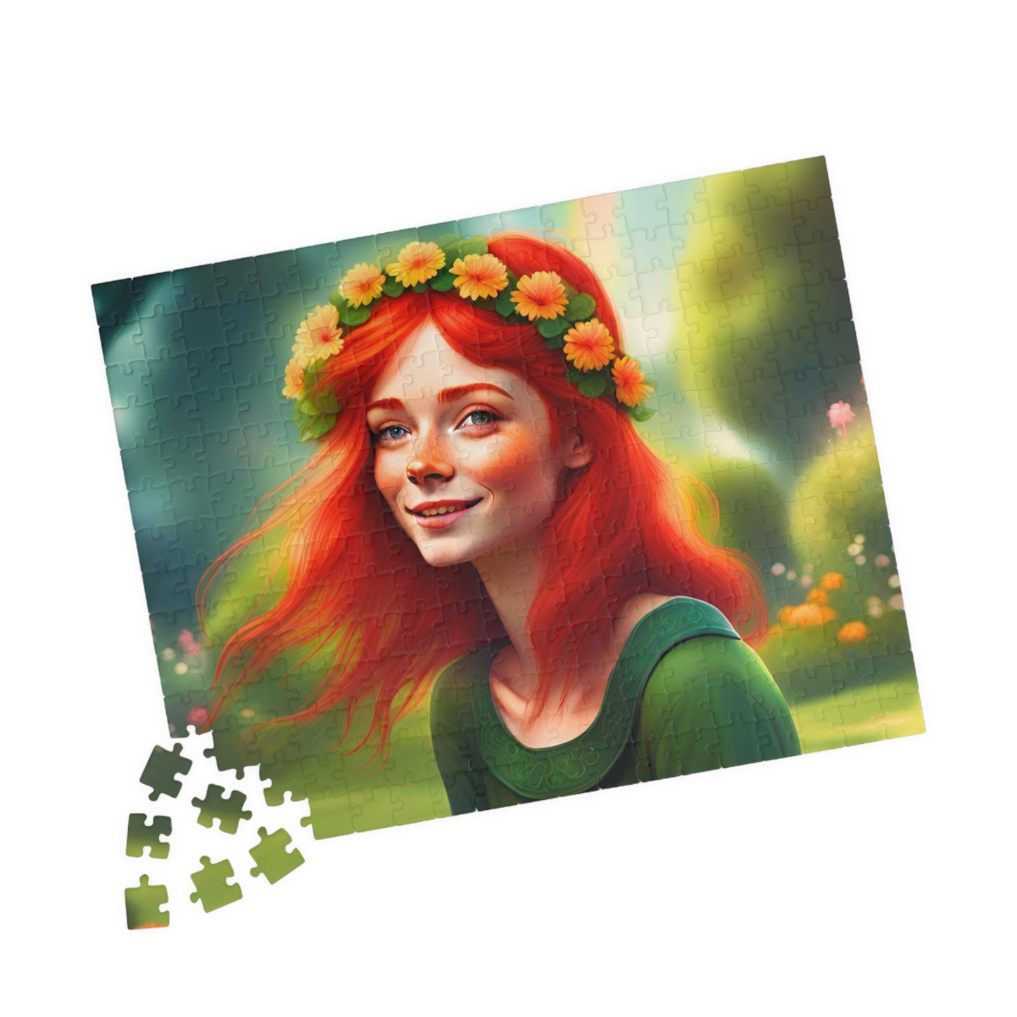 Gaelic Girl Puzzle (110, 252, 500, 1014-piece)