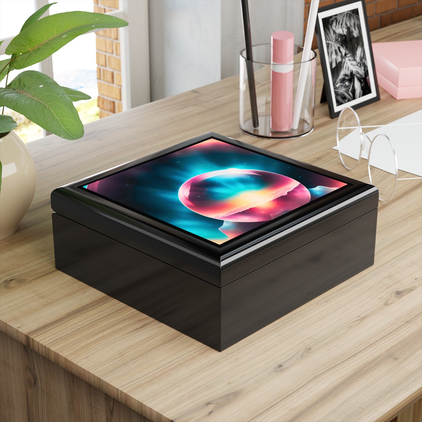 Crystal Ball Jewelry / Keepsake Box