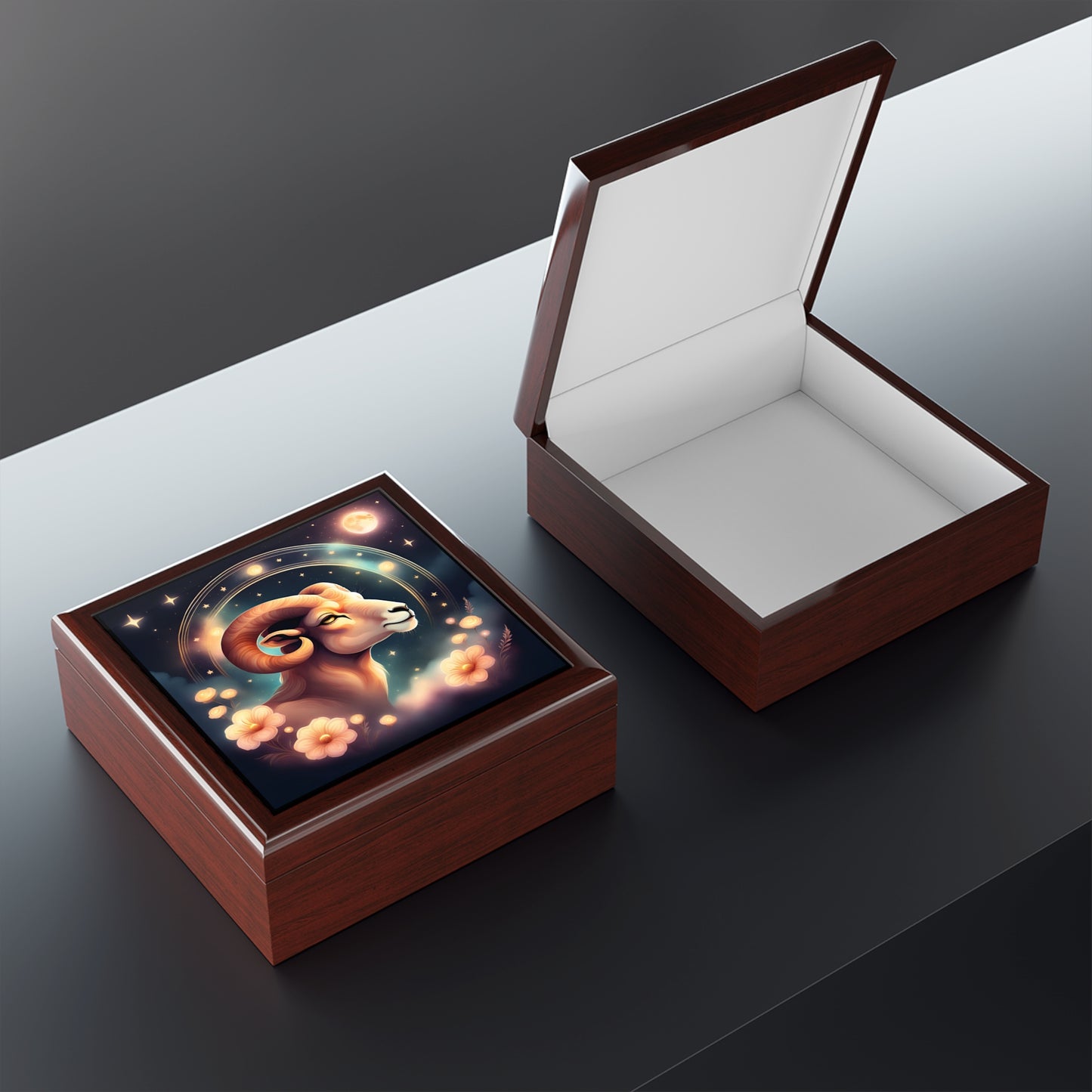 Aries Jewelry/Keepsake Box