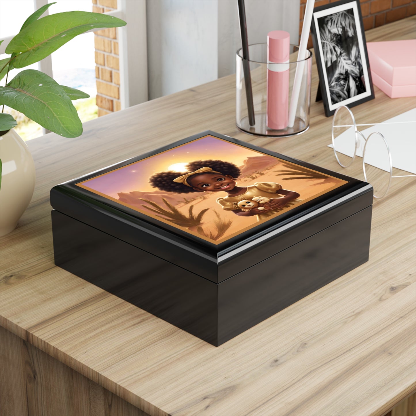 Golden Girl Jewelry/Keepsake Box
