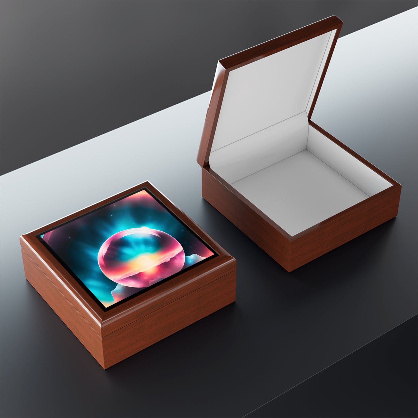 Crystal Ball Jewelry / Keepsake Box