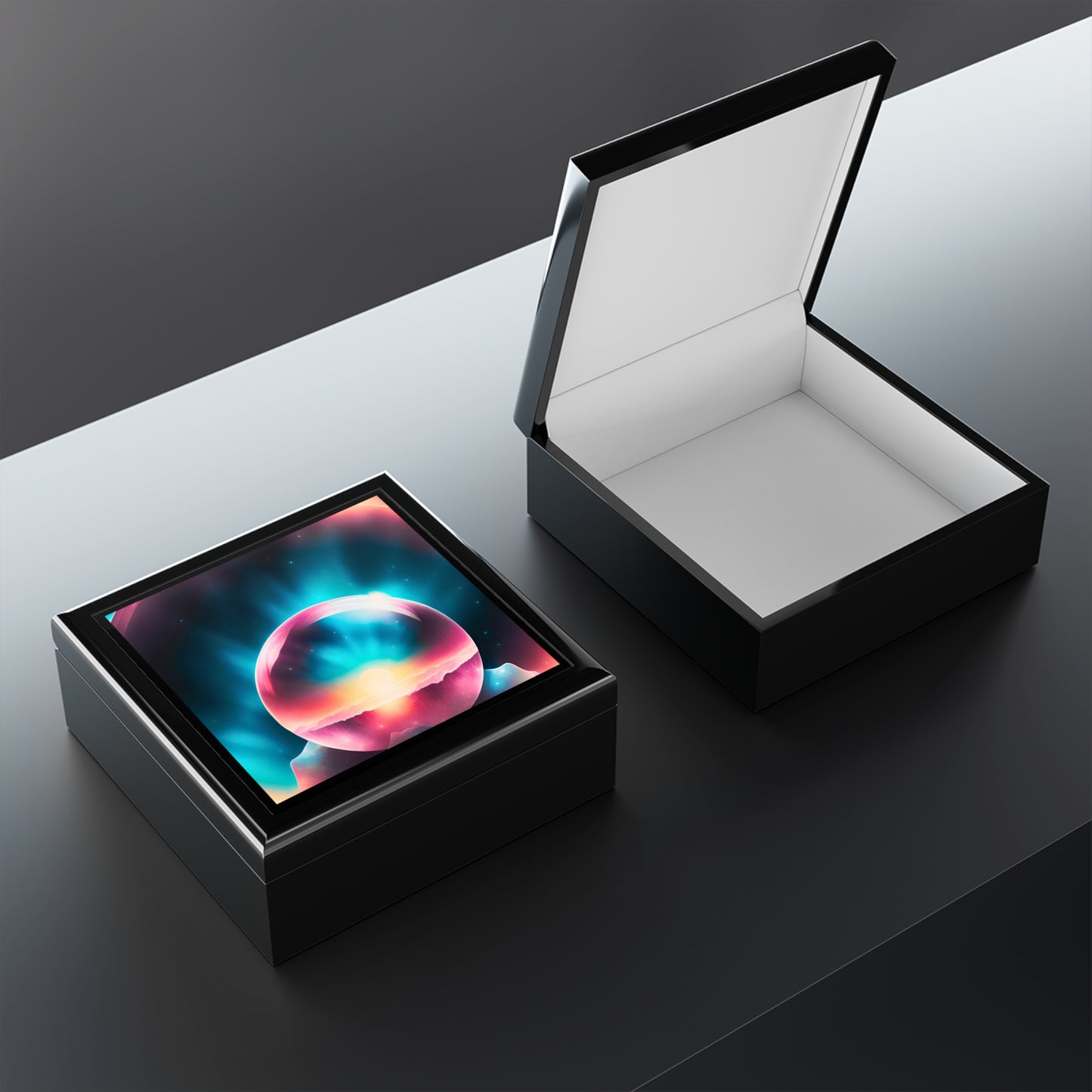 Crystal Ball Jewelry / Keepsake Box