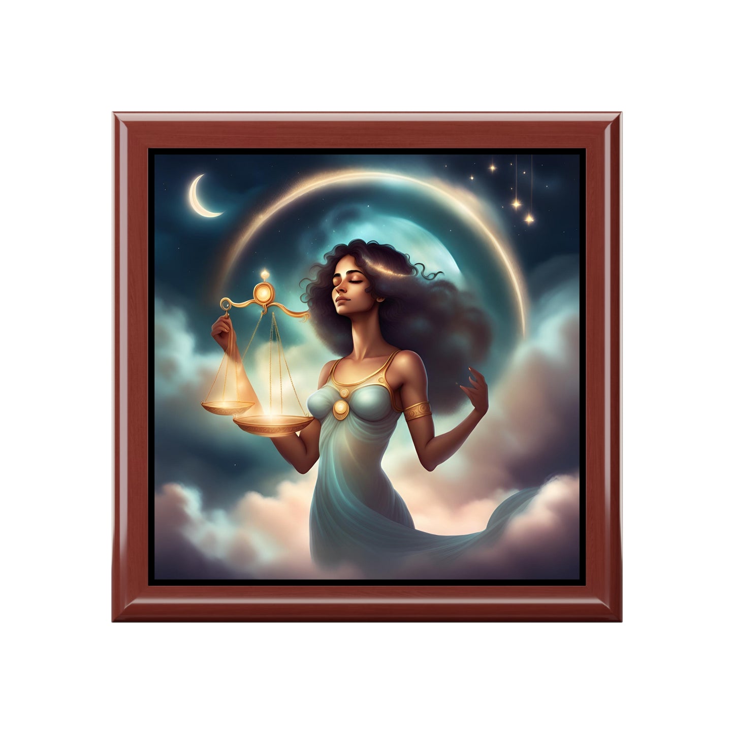 Libra Jewelry / Keepsake Box