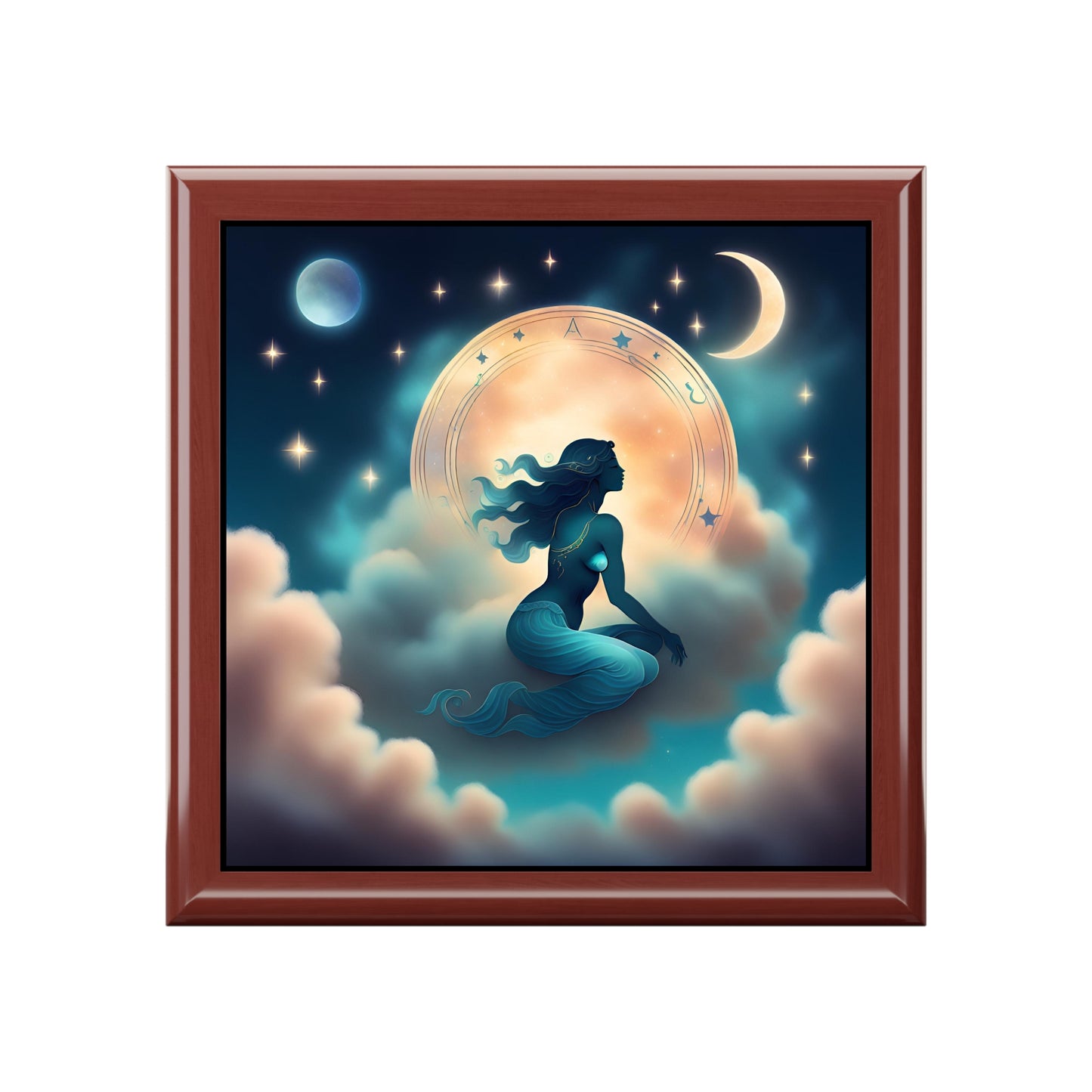 Aquarius Jewelry/Keepsake Box