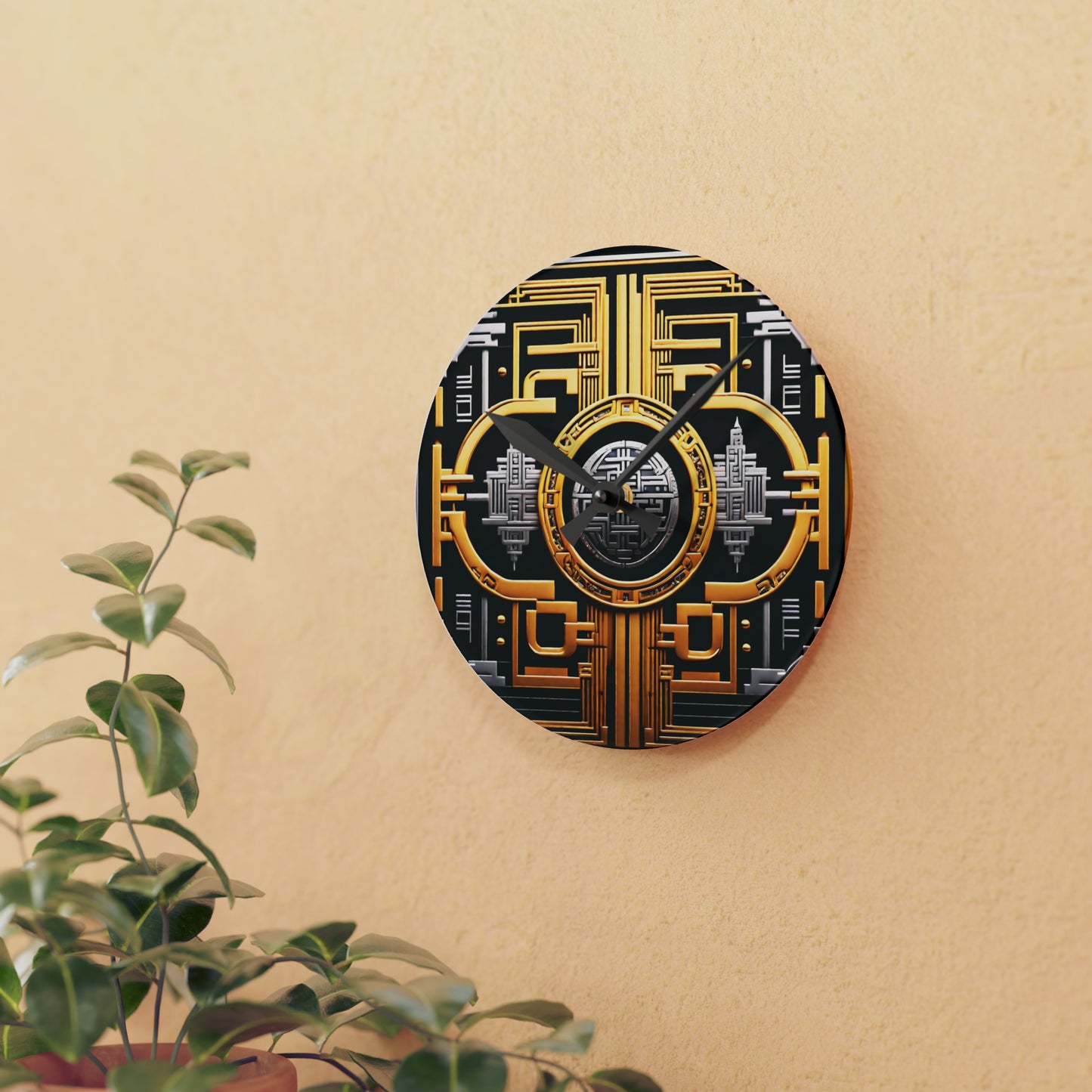 Acrylic Wall Clock
