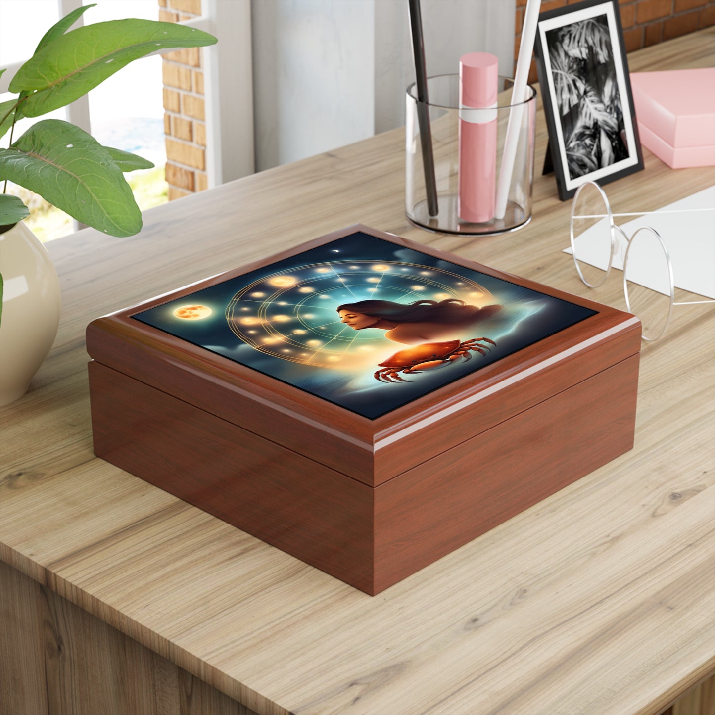 Cancer Jewelry / Keepsake Box