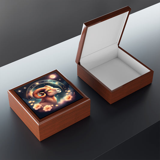 Aries Jewelry/Keepsake Box