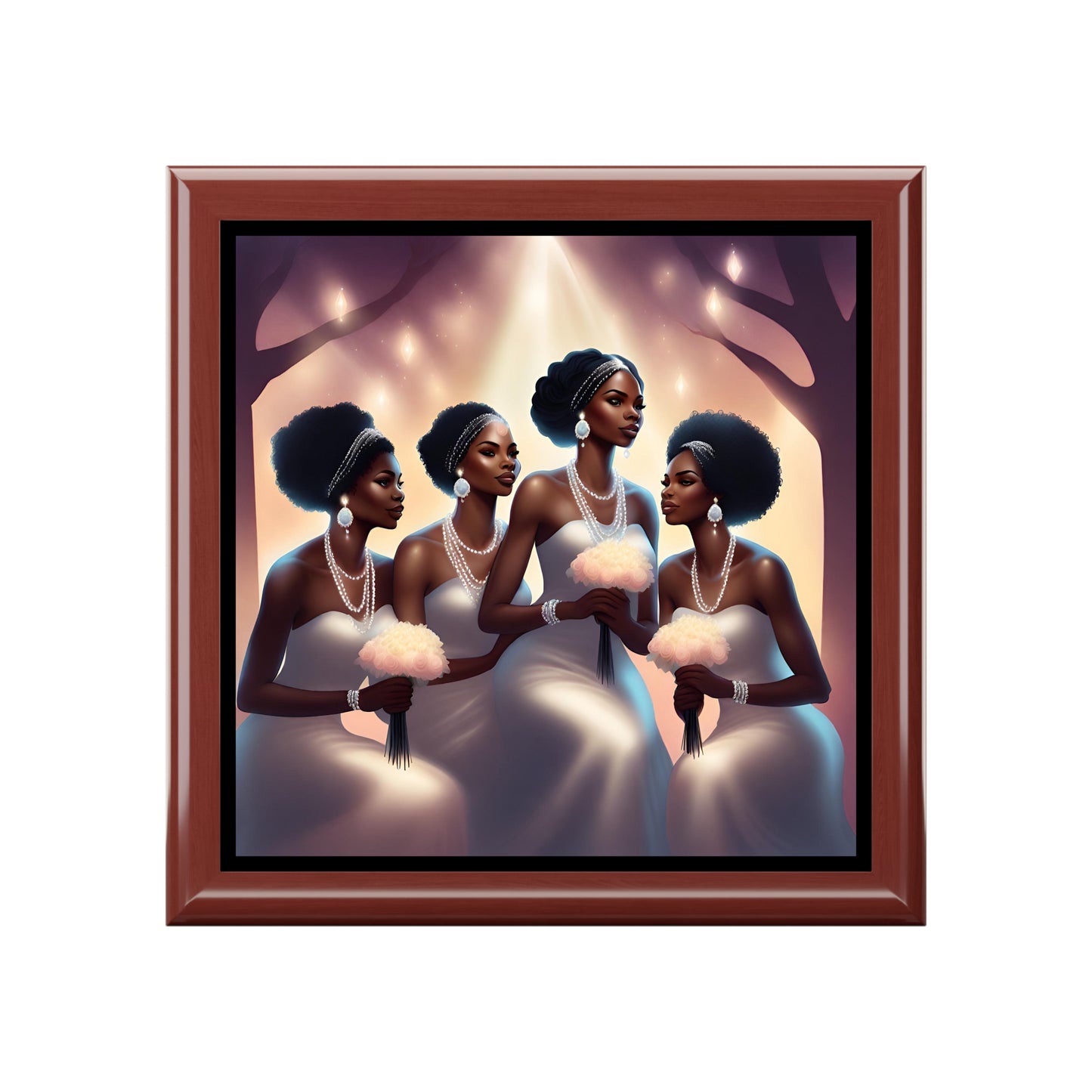 Ebony Bridesmaids