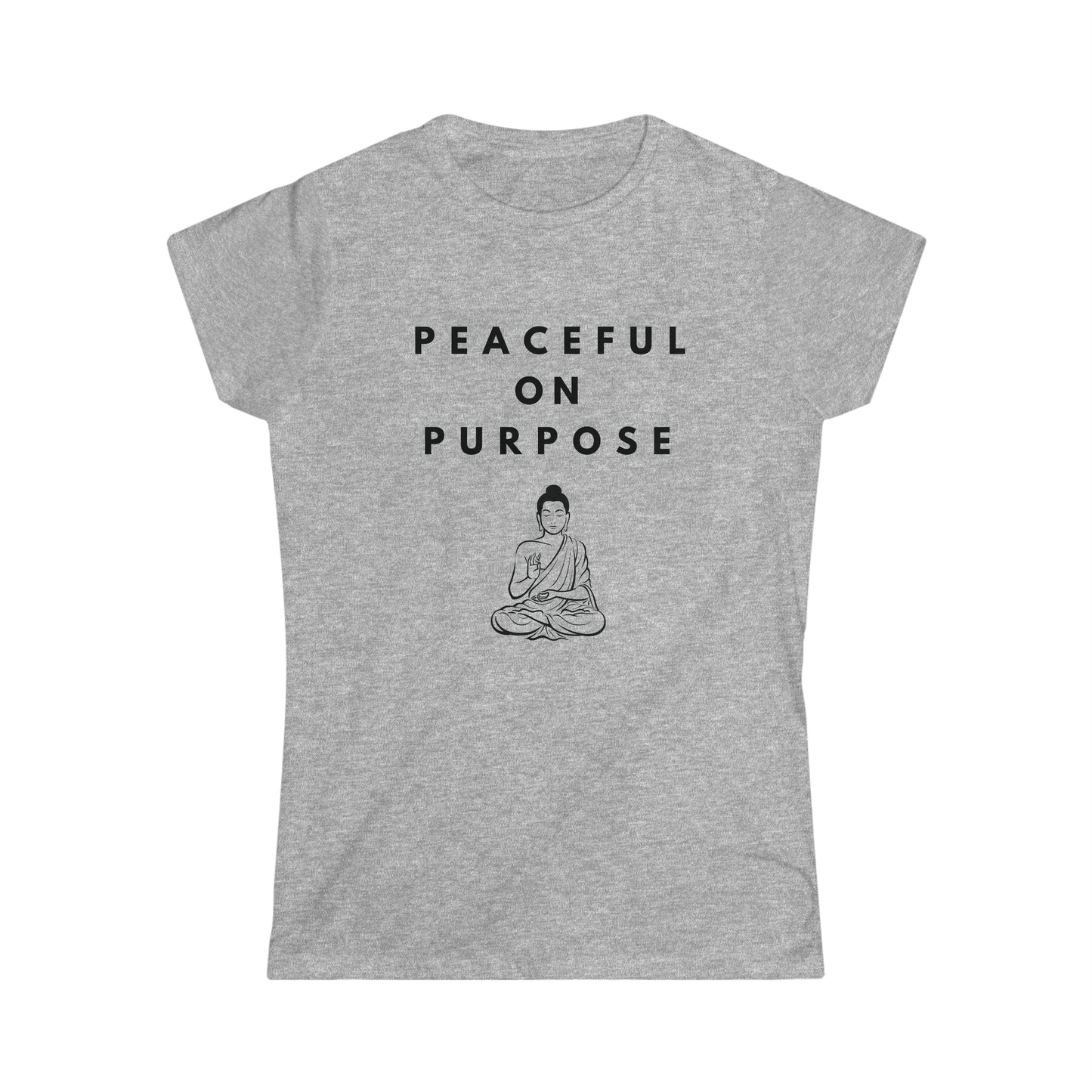 Peaceful on Purpose Women's Softstyle Tee