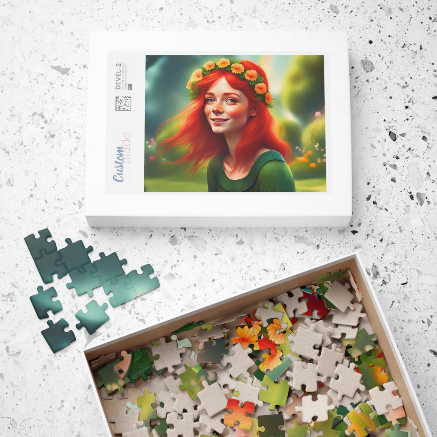 Gaelic Girl Puzzle (110, 252, 500, 1014-piece)