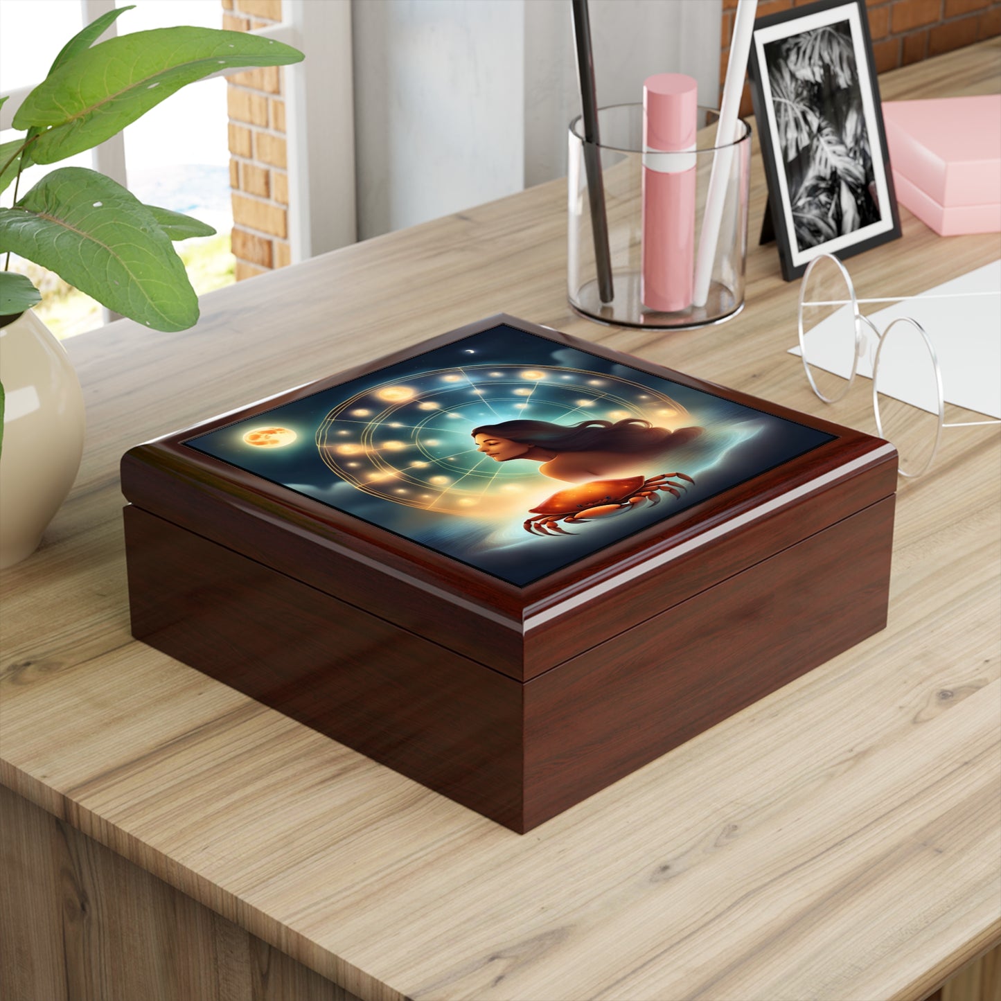 Cancer Jewelry / Keepsake Box