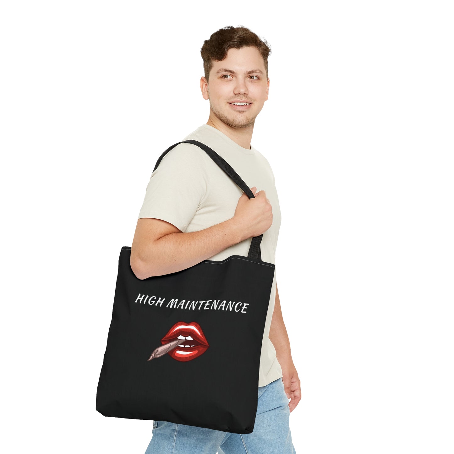 High Maintenance Tote Bag (AOP)