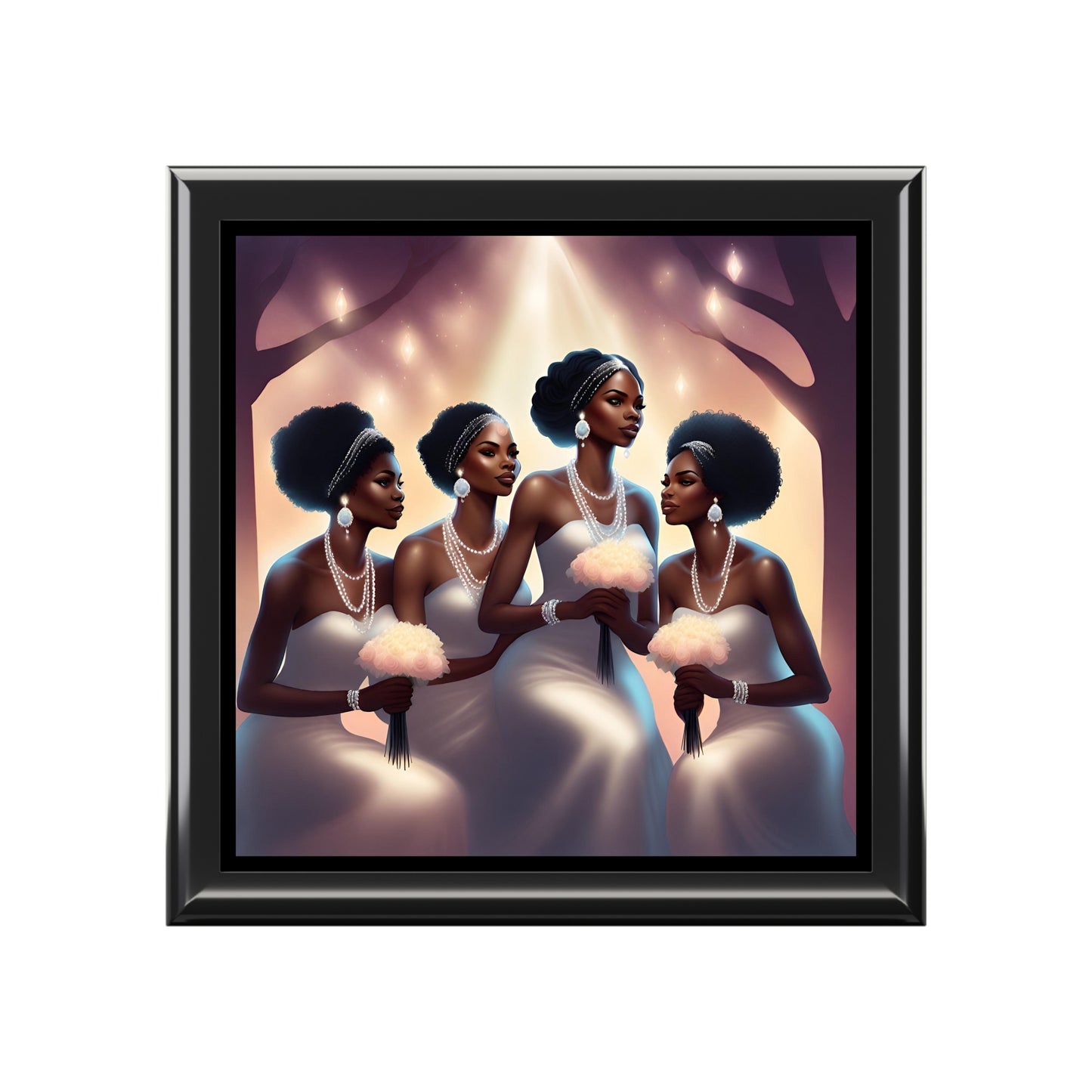 Ebony Bridesmaids