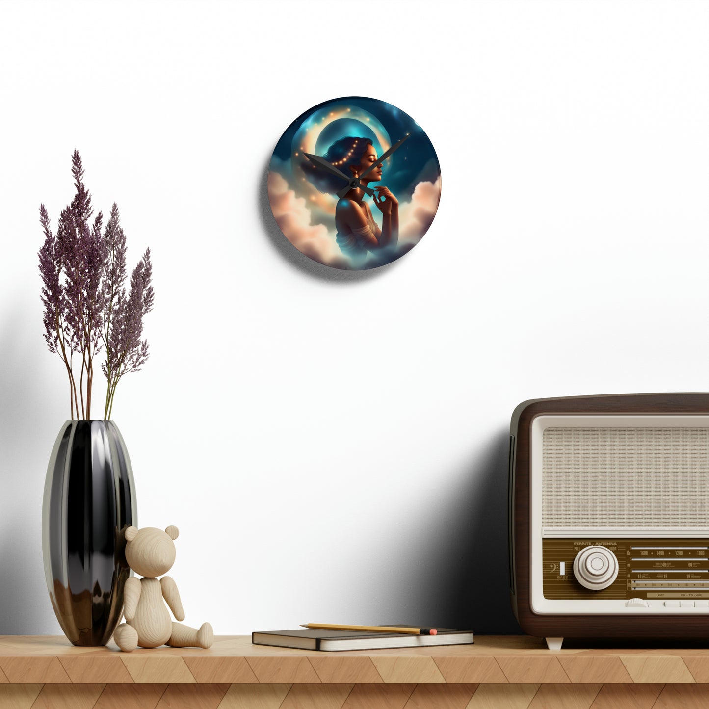 Scorpio  Acrylic Wall Clock