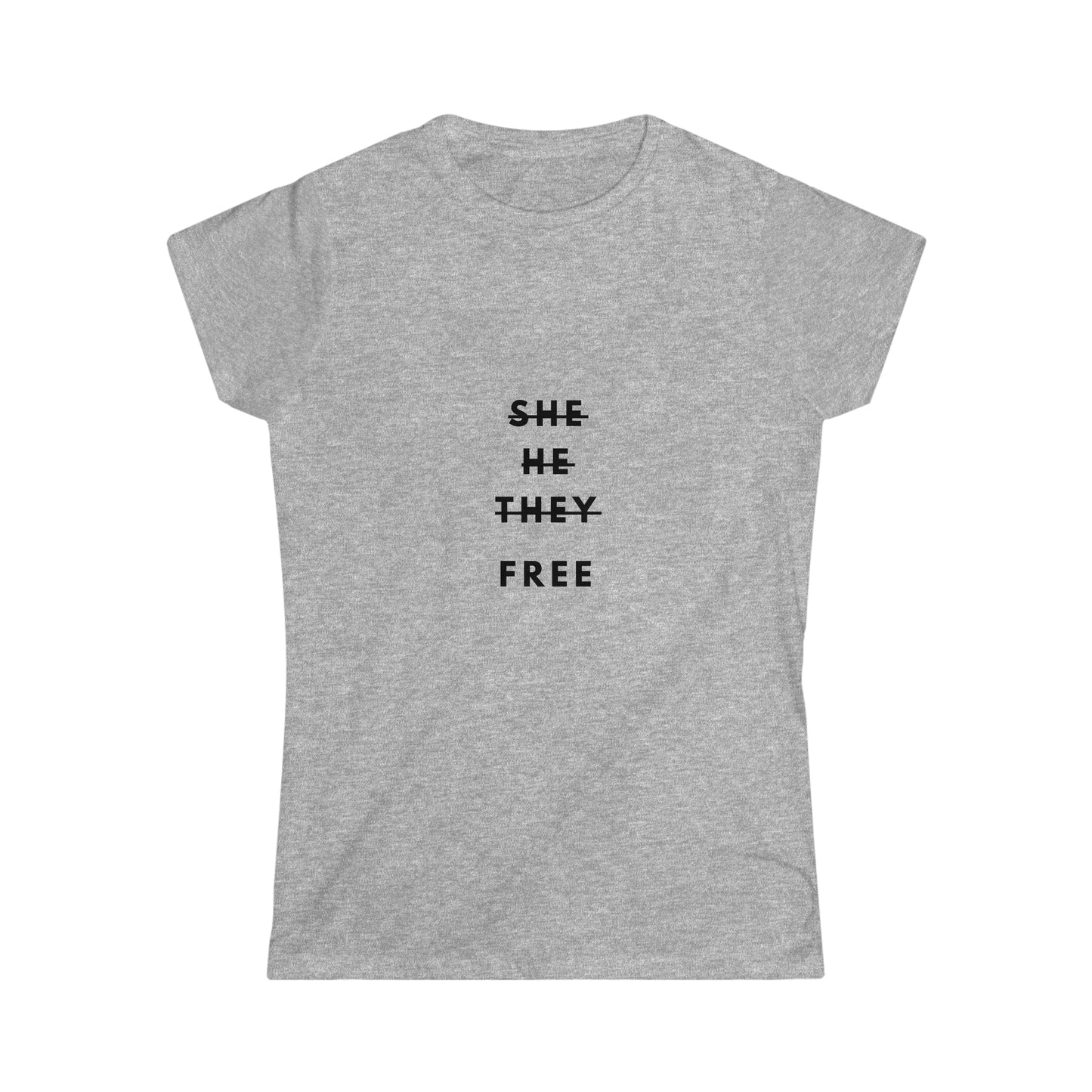 "Free"  Women's Softstyle Tee