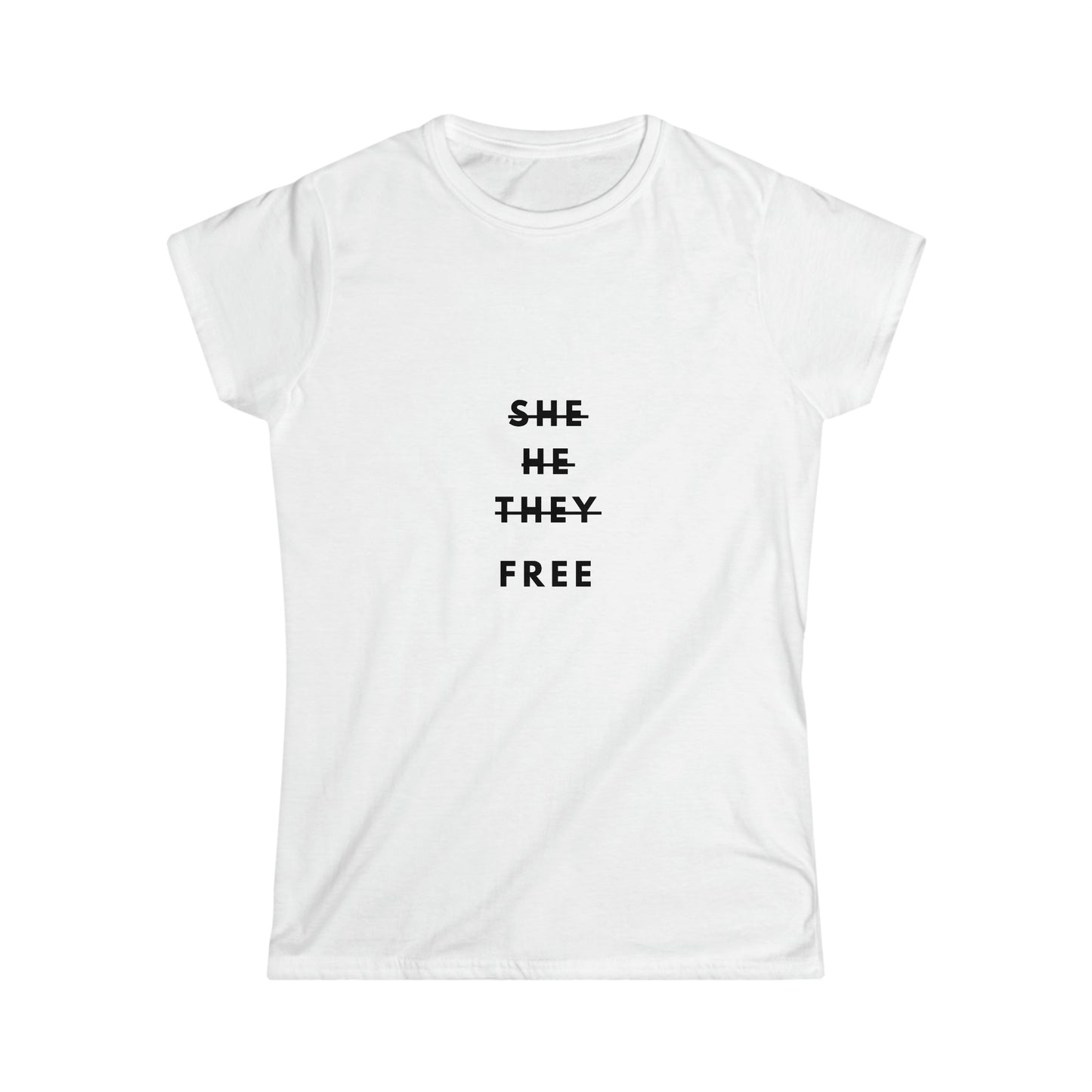 "Free"  Women's Softstyle Tee