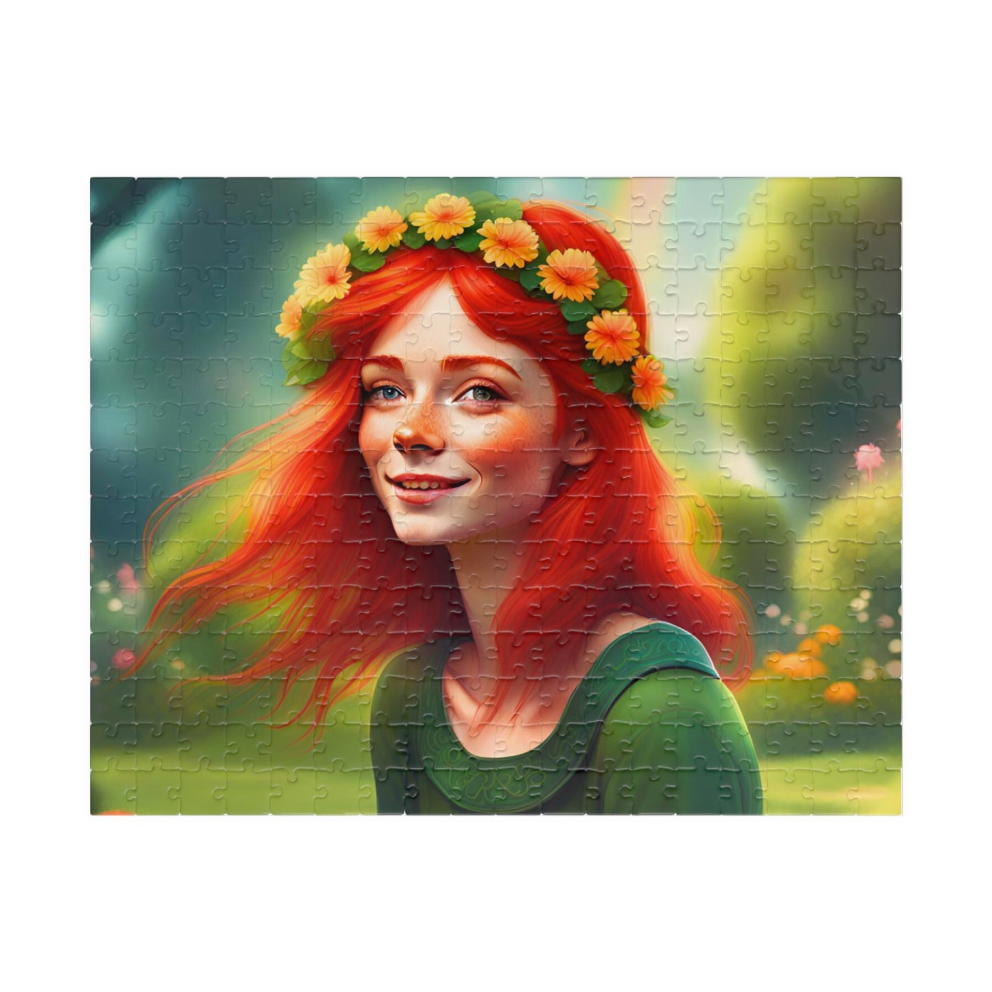 Gaelic Girl Puzzle (110, 252, 500, 1014-piece)