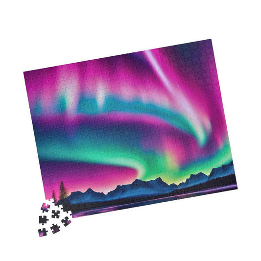 Aurora Borealis Puzzle (110, 252, 500, 1014-piece)