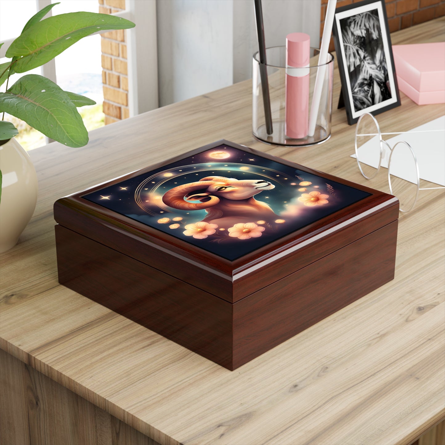 Aries Jewelry/Keepsake Box