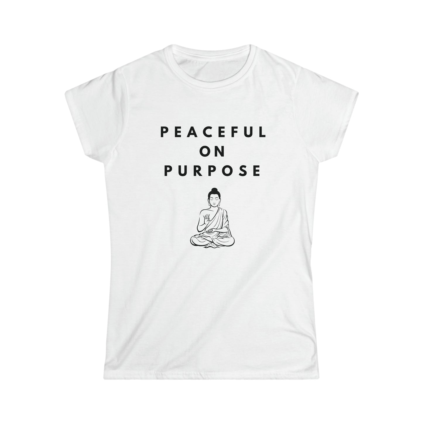 Peaceful on Purpose Women's Softstyle Tee