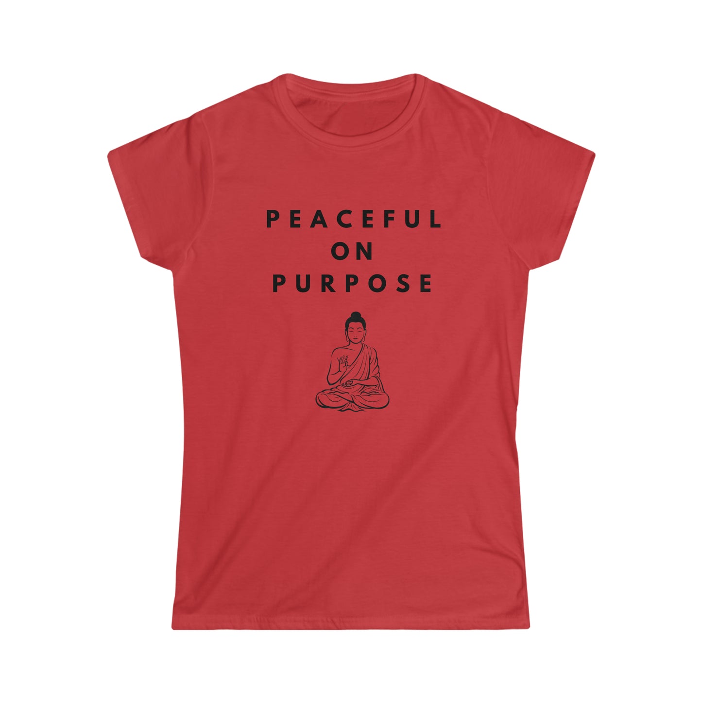 Peaceful on Purpose Women's Softstyle Tee