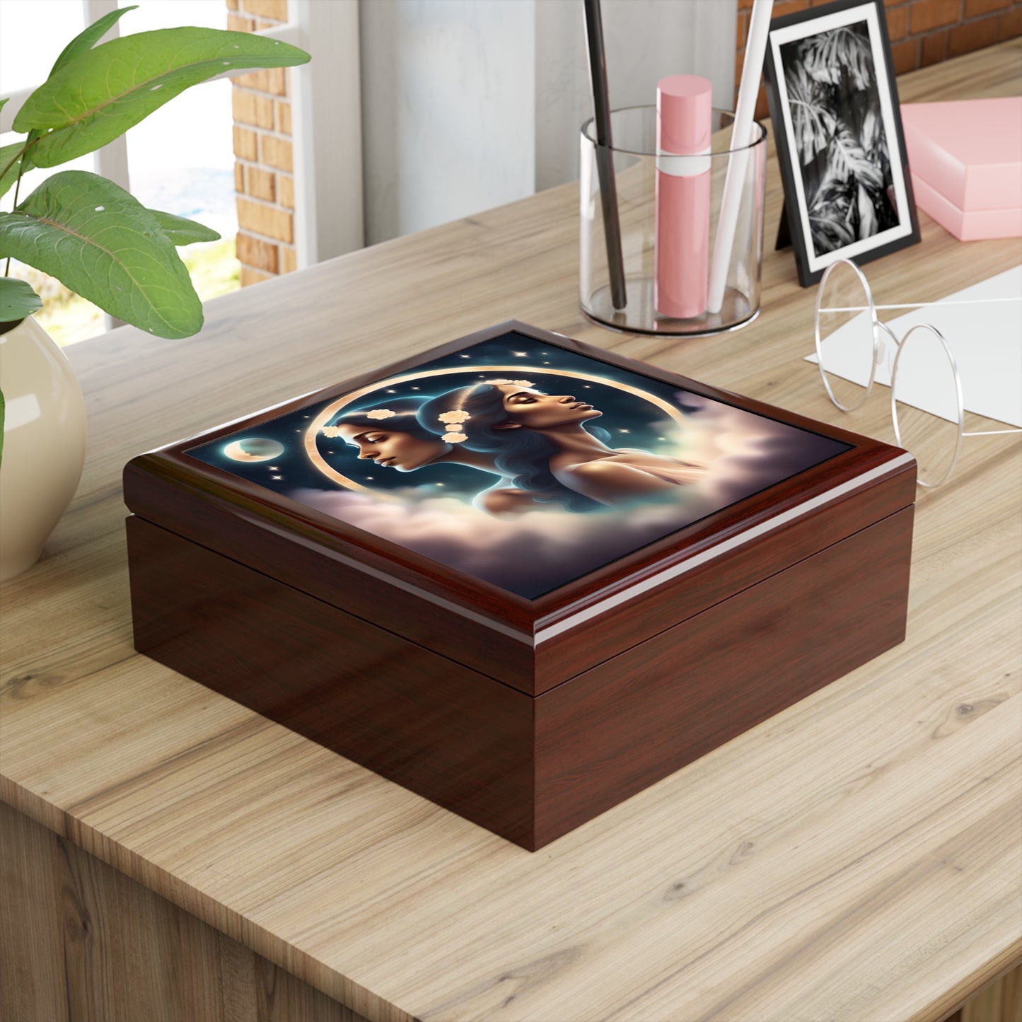 Gemini Jewelry/Keepsake Box