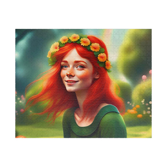 Gaelic Girl Puzzle (110, 252, 500, 1014-piece)