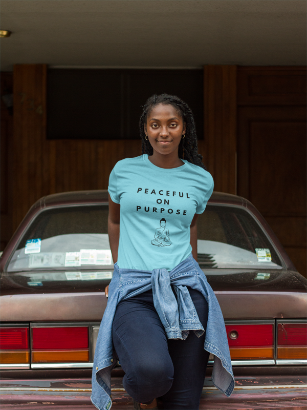 Peaceful on Purpose Women's Softstyle Tee